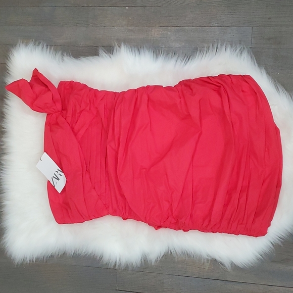 NWT Zara mini dress with bow - Picture 9 of 13